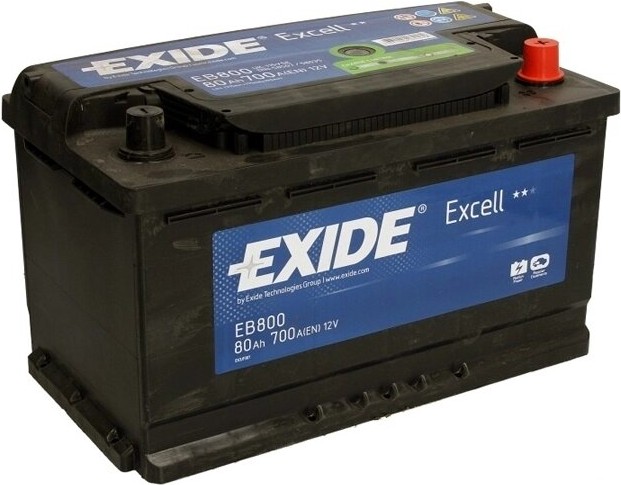 

Аккумулятор Exide Excell EB800 80 А/ч
