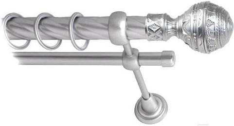 

Карниз Lm Decor Ампир 161 2р витой 2.4м сатин, Ампир 161 2р витой 16мм 2.4м