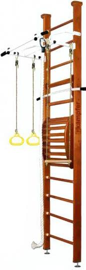 

Детский спортивный комплекс Kampfer Helena Maxi Ceiling №4 3 м турник вишневый/белый антик, Helena Maxi Ceiling №4 Высота 3 м турник