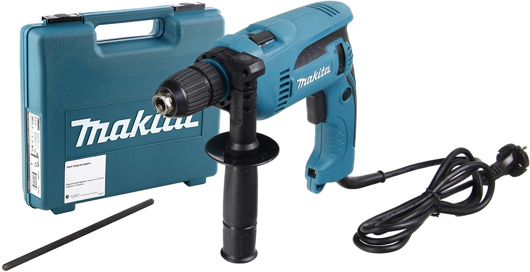 

Сетевая ударная дрель Makita HP1641FK, Электродрель Makita HP1641FK
