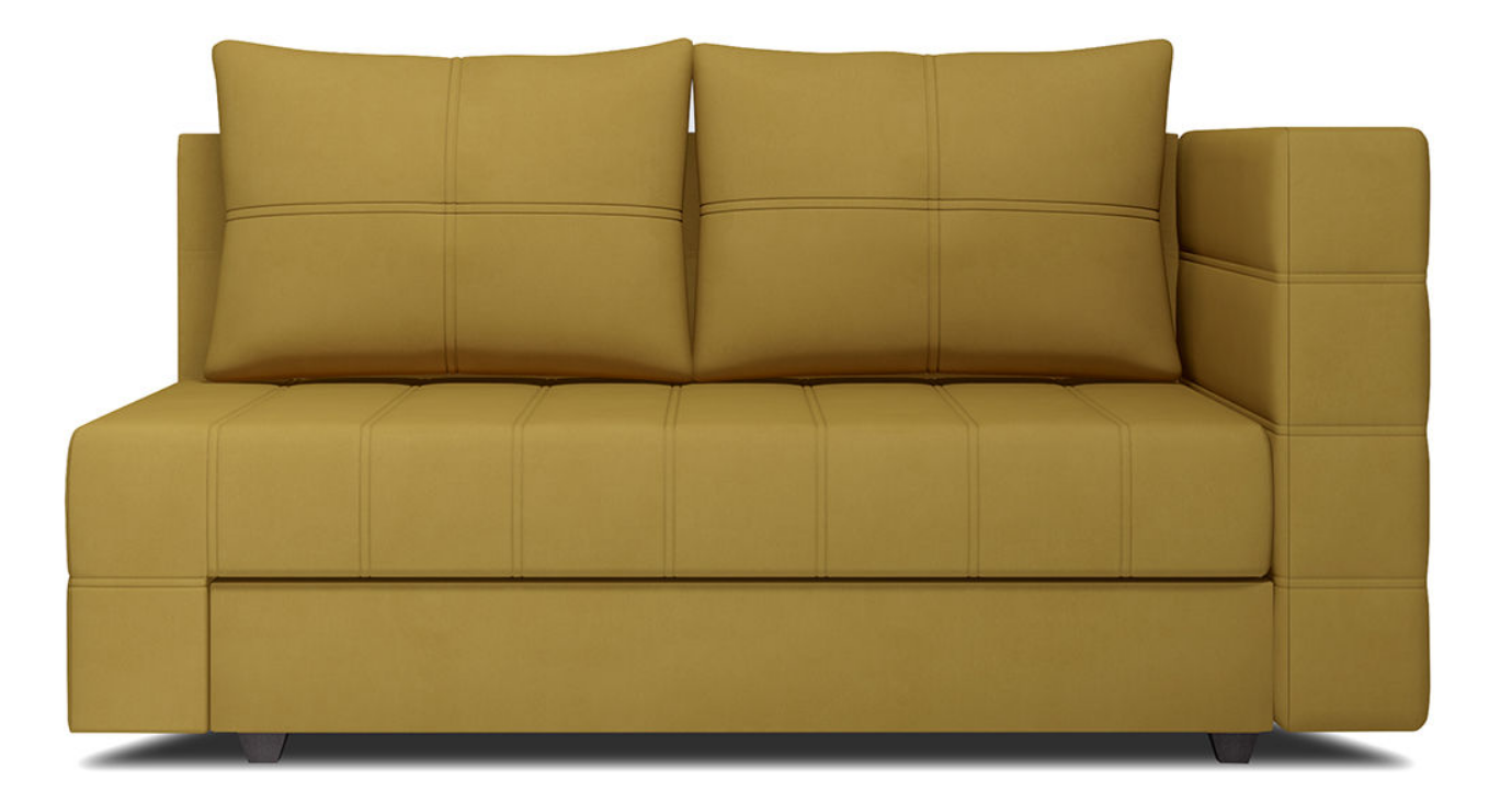

Кушетка Woodcraft Леон Velvet Yellow, Леон Velvet