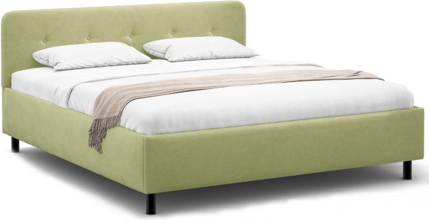 

Кровать Moon Trade Aiko New 180x200 БМ зеленый [К002869], Кровать Moon Trade 1232 180х200 БМ велюр К002869 зеленый