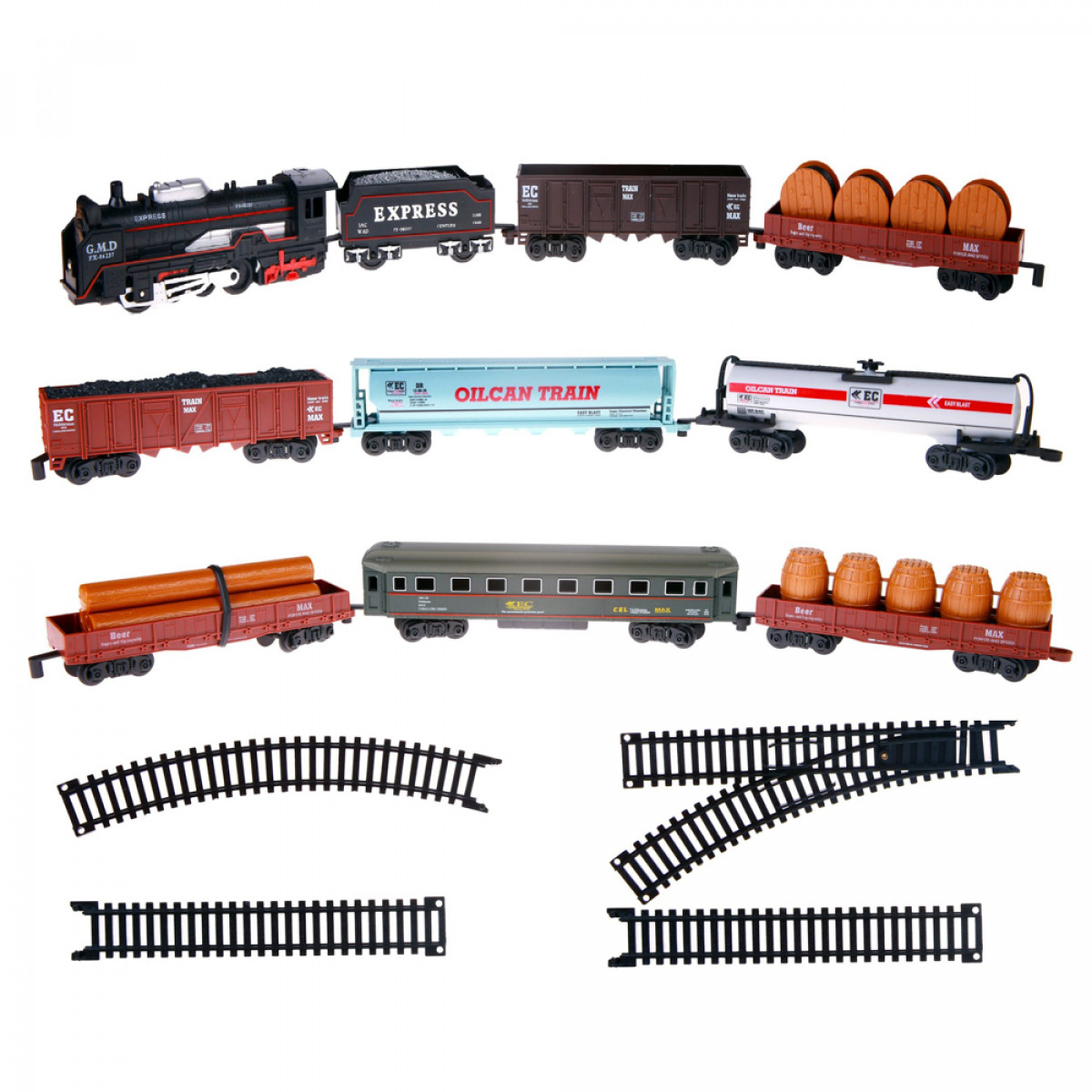 

Детская железная дорога Big Motors Rail King 19033-8, Rail King 19033-8