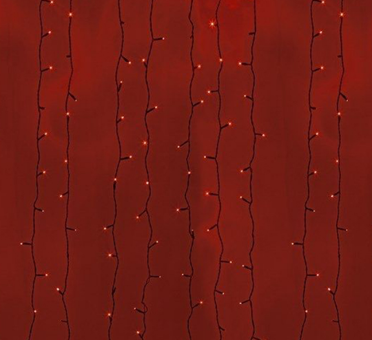 

Новогодняя гирлянда Neon-night Дождь Red [235-302-6], Дождь