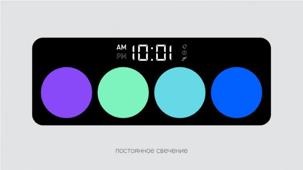 

Интерьерные часы Rombica Timebox 1 [ABD-001], Интерьерные часы Rombica Timebox 1 ABD-001