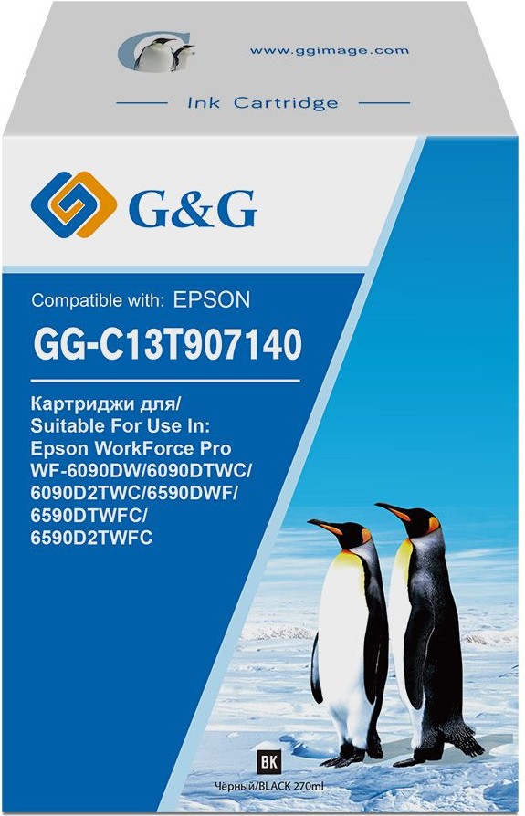 

Картридж GG GG-C13T907140 черный, Картридж струйный GG GG-C13T907140 черный