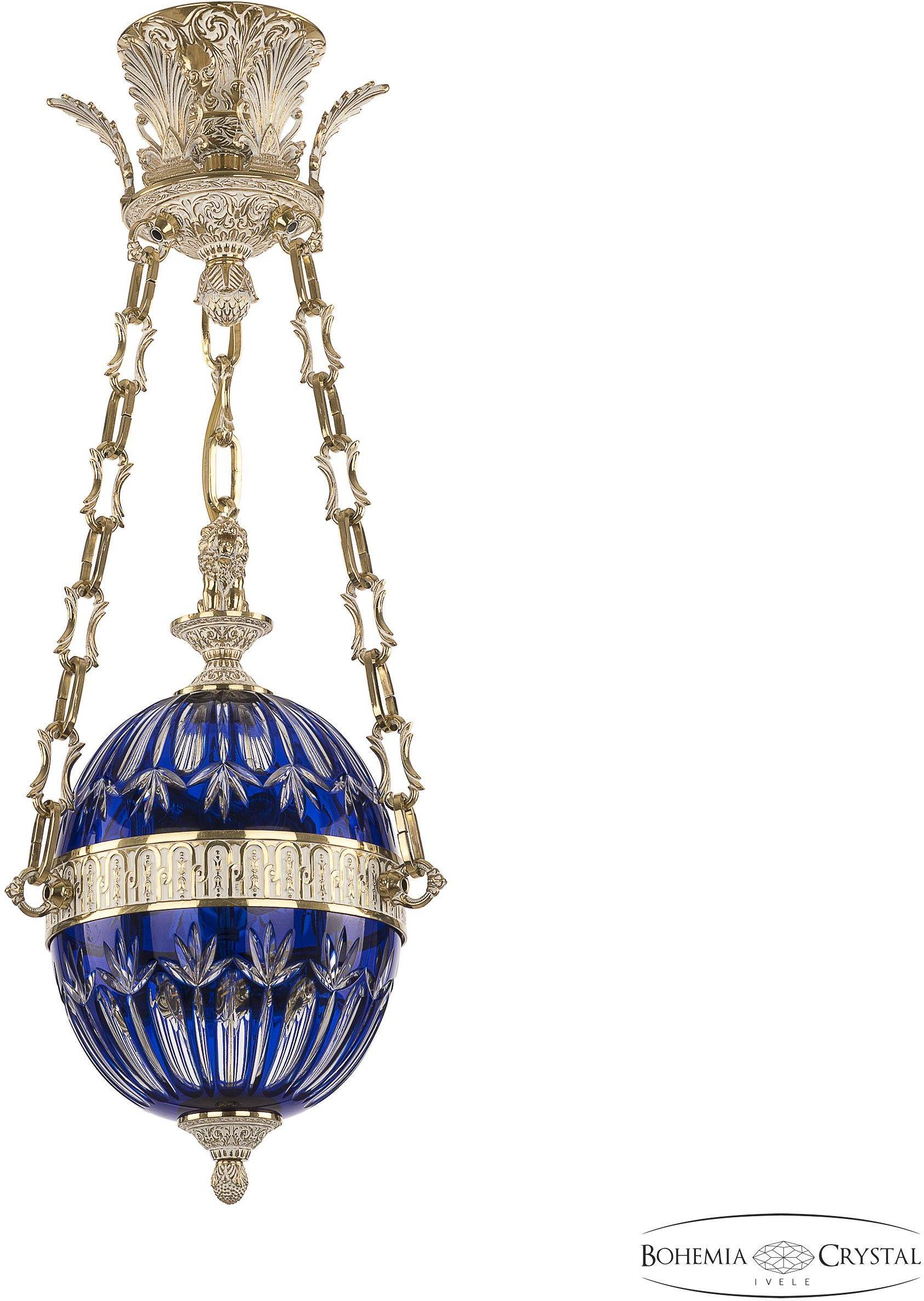 

Подвесная люстра Bohemia Ivele Crystal 71000P/20 GW Clear-Blue/H-1I Y8 FL2S