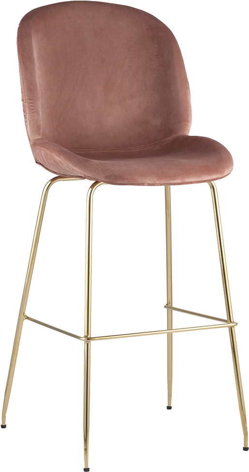 

Барный стул Stool Group Beetle со спинкой пудровый [8329C PINK], Барный стул Stool Group Beetle со спинкой (8329C PINK) пудровый