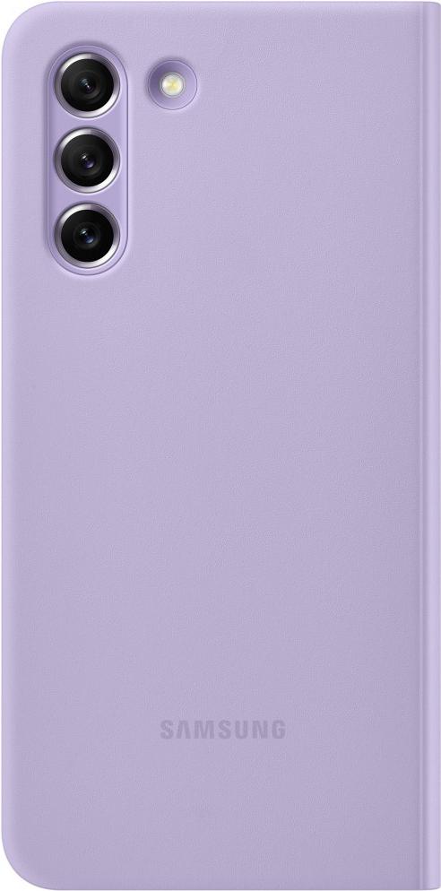 

Чехол для телефона Samsung Smart Clear View Cover S21 FE Violet [EF-ZG990CVEGRU], Smart Clear View Cover S21 FE