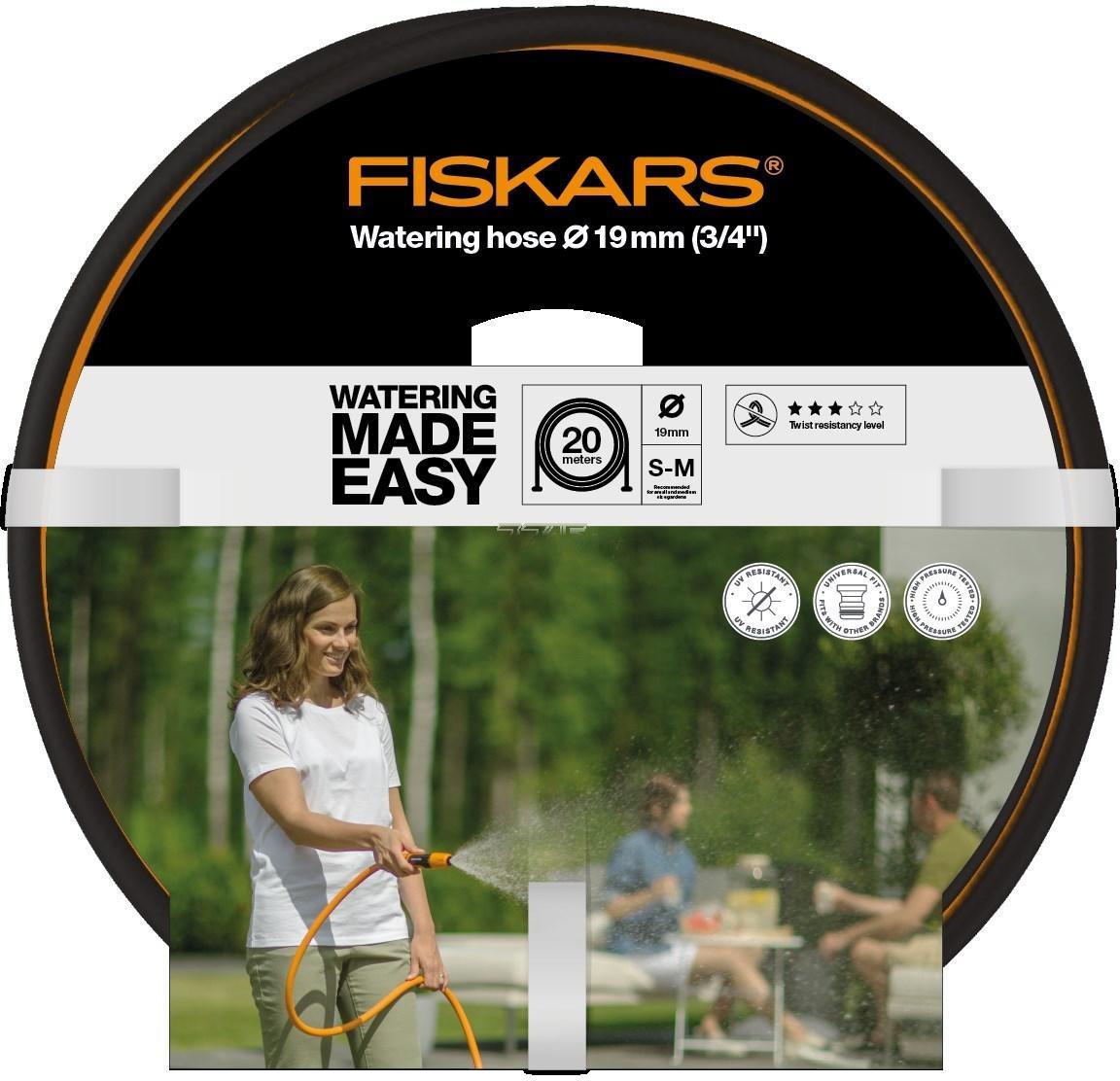 

Поливочный шланг Fiskars 3/4 20м Q3 [1023653], 3/4" 20м Q3