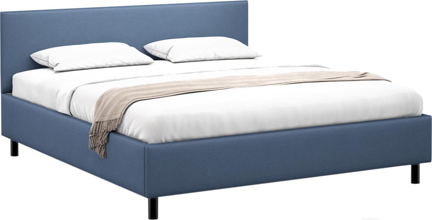 

Кровать Moon Trade Rondo 1230 180х200 рогожка синий [К002293], Rondo 1230 180х200 рогожка