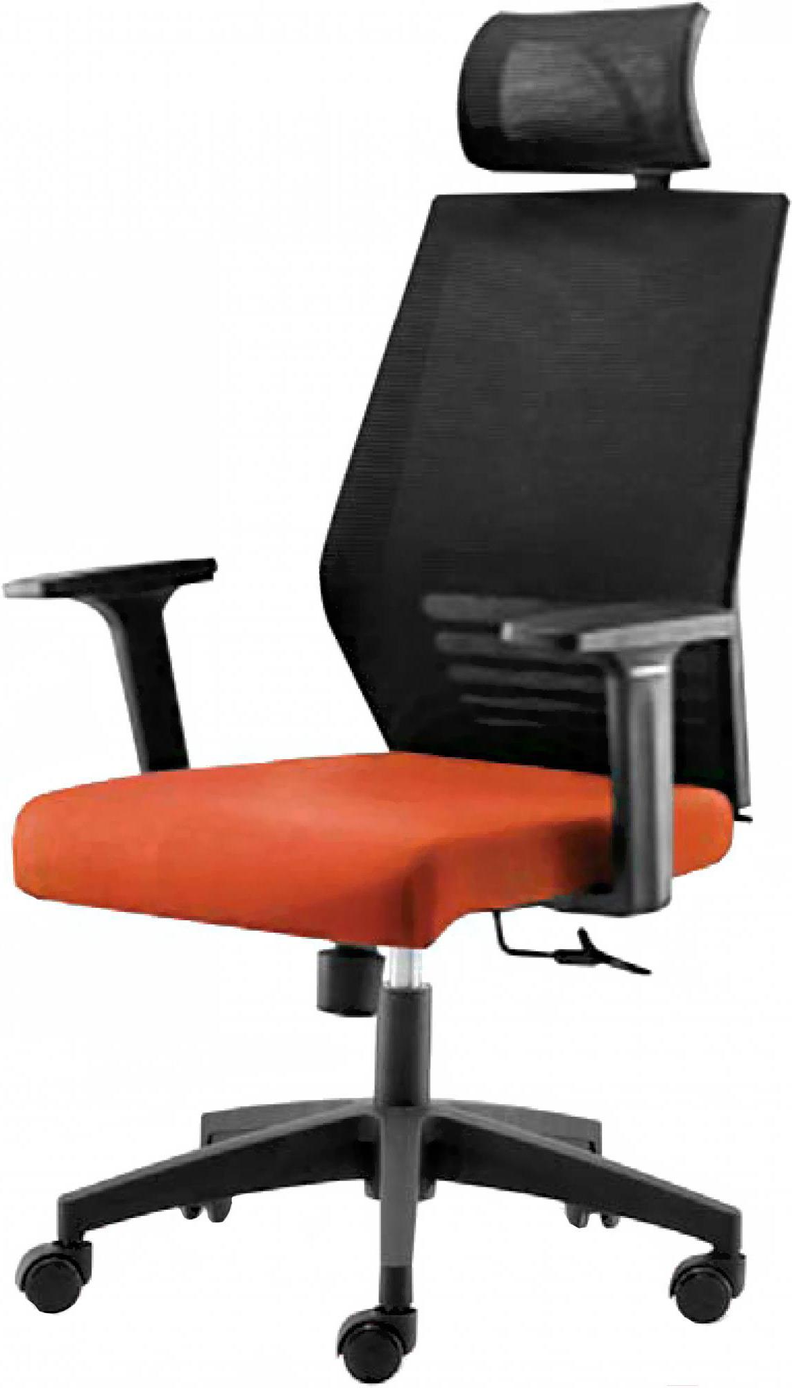 

Офисное кресло Norden Prestige A910-FX363-1/FX363-B черный/оранжевый/черный, Prestige A910-FX363-1/FX363-B