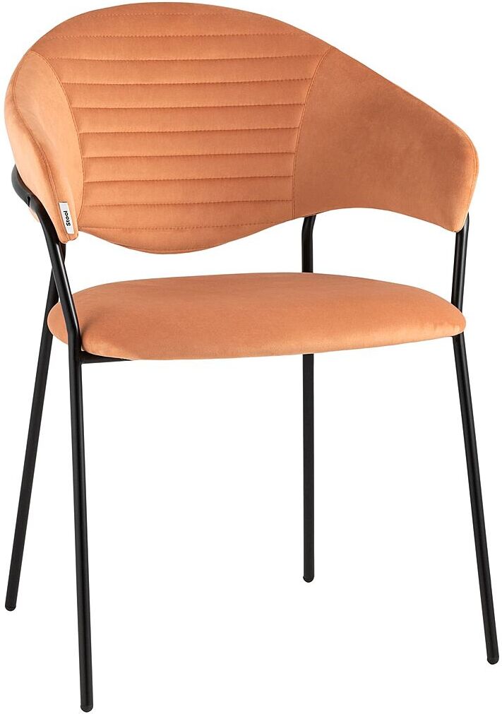 

Стул Stool Group Алексис велюр оранжевый [AV 445-Cm-08], Стул Stool Group Алексис велюр AV 445-Cm-08 оранжевый
