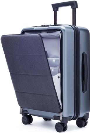 

Чемодан Ninetygo Light Business Luggage 20 серый [100601S], Чемодан NINETYGO Seine Luggage 20'' Grey (100601S)