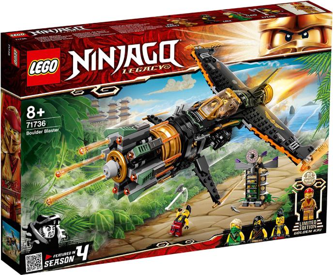 

Конструктор LEGO Ninjago Legacy Скорострельный истребитель Коула [71736], Ninjago Legacy Скорострельный истребитель Коула