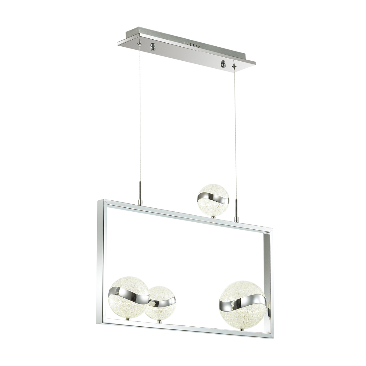 

Потолочный подвесной светильник Odeon Light 4192/31L хром/белый Подвес LED 31W DOMUS, 4192/31L хром/белый Подвес LED 31W DOMUS