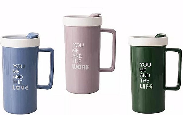 

Кружка monAmi MUG-334, Кружка MonAmi MUG-334 с крышкой 620мл