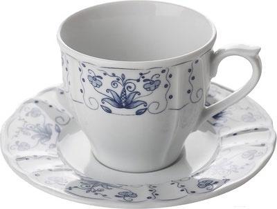 

Кружка и чашка BergHOFF Maria 200 мл с цветами, Чашка с блюдцем Lubiana Maria 200 мл с цветами 3503/3515-цв