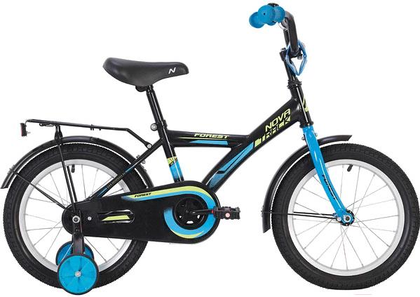 

Велосипед детский Novatrack Forest 16''черный [161FOREST.BK20], Forest детский