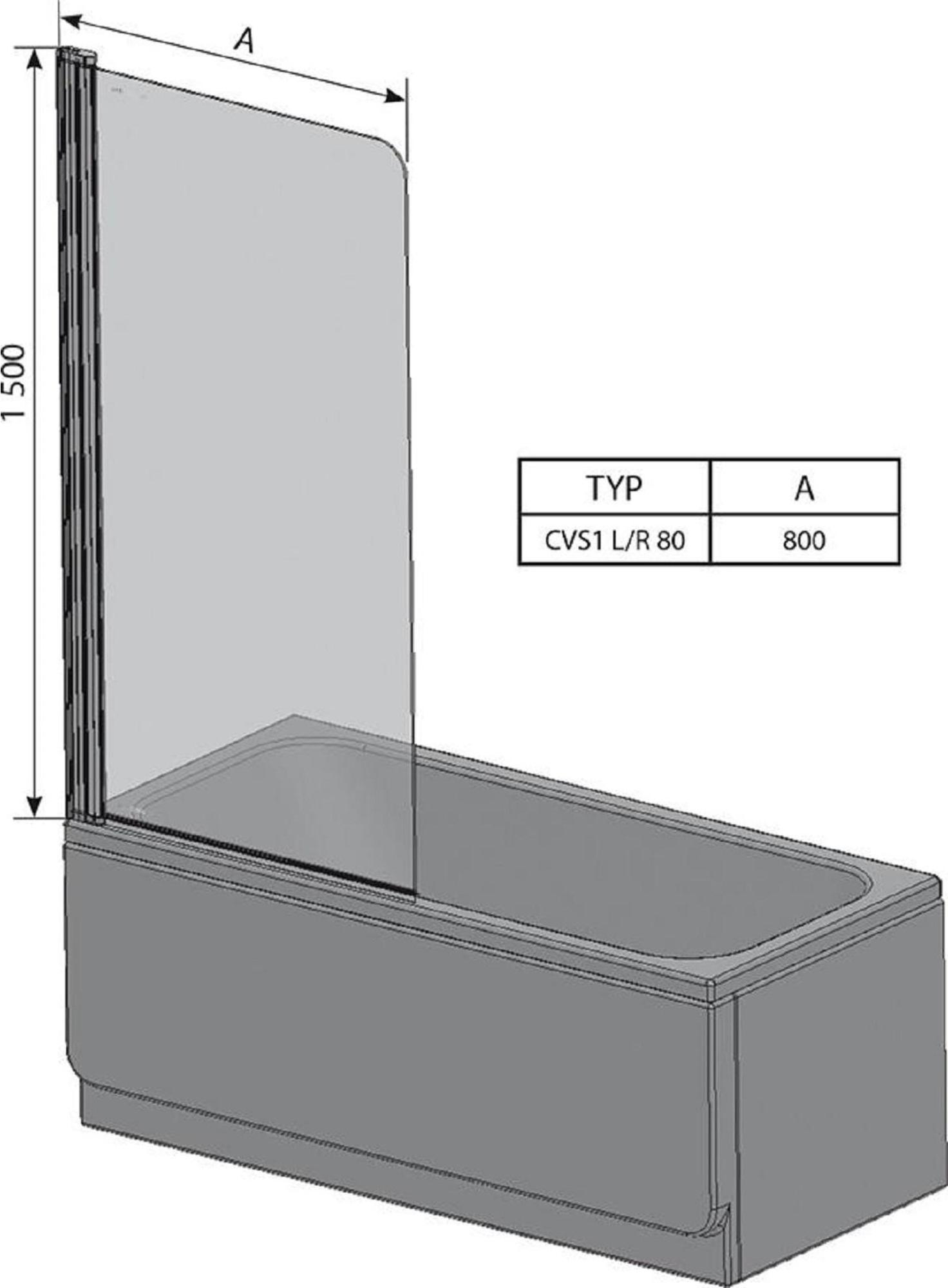 Шторка для ванны размеры. 7qr40c00z1 шторка для ванны cvs1-80 правая (блестящий+стекло транспарент). Равак шторка на ванну cvs1. Ravak cvs1 l сатин. Стеклянная шторка al-1670 700x1500мм.