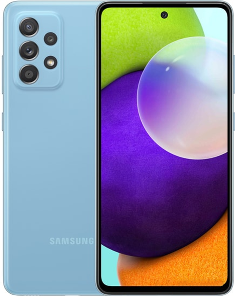

Мобильный телефон Samsung Galaxy A52 8/256Gb Blue [SM-A525FZBISER], Смартфон Samsung Galaxy A52 SM-A525F/DS 8GB/256GB (синий)