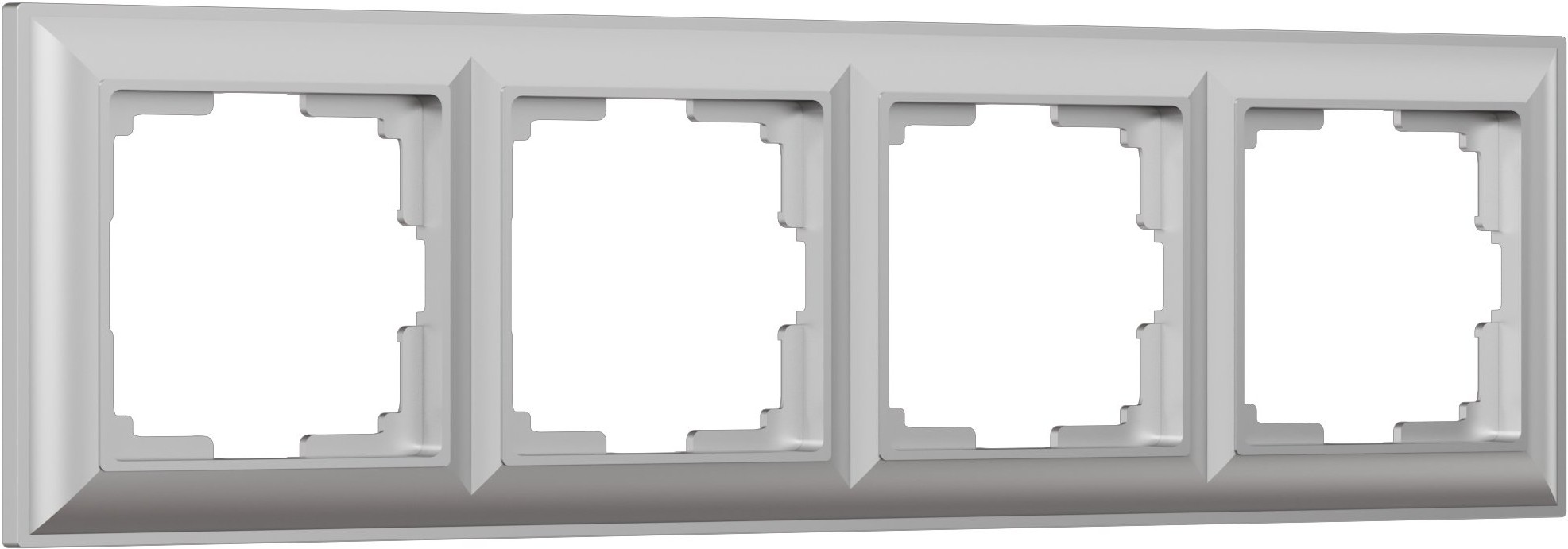 

Рамка Werkel WL14-Frame-04 серебряный [a038848], Рамка Werkel WL14-Frame-04 a038848 серебряный