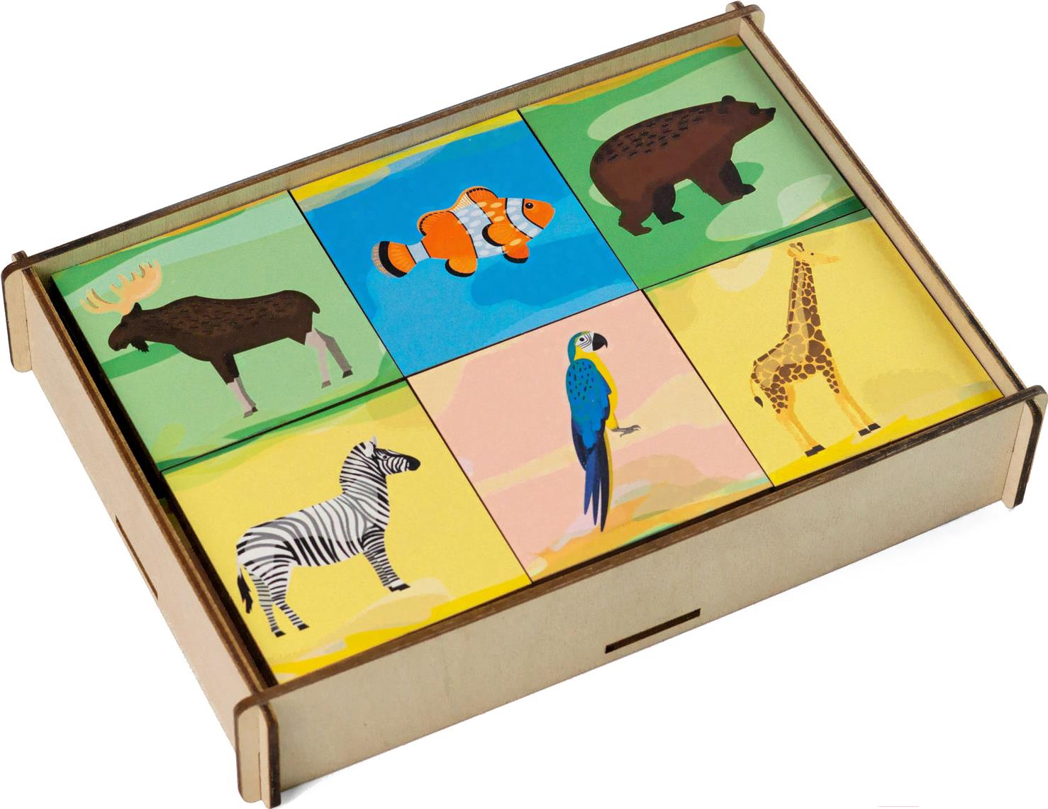 

Игрушка Paremo Мемори. Животные, Мемори Животные