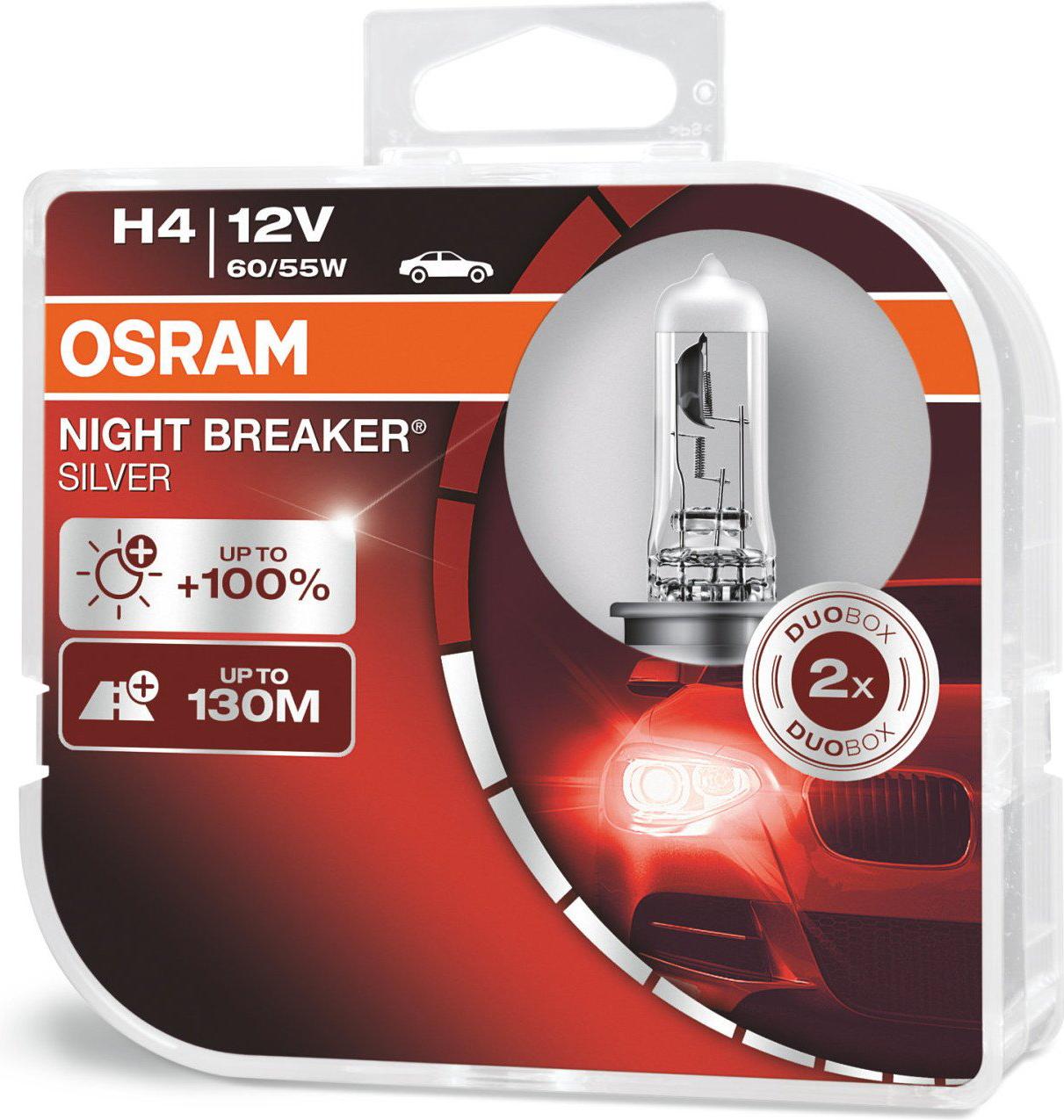 

Автомобильная лампа Osram H4 64193NBS-HCB Комплект, H4 64193NBS-HCB