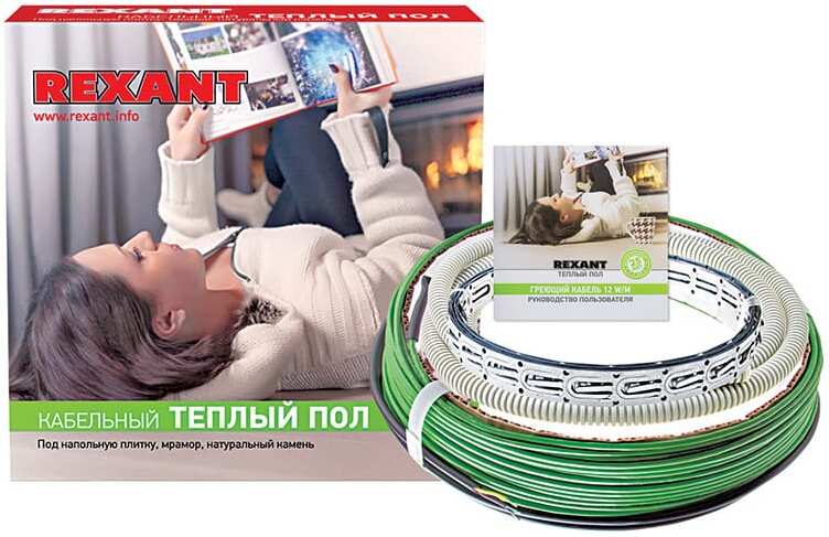 

Теплый пол Rexant RNB-22.5-270 [51-0502-3], Нагревательный кабель Rexant RNB-22.5-270 (22.5 м)