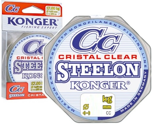 

Леска монофильная KONGER STEELON CRISTAL CLEAR 150 м 0,35 мм [240150035], Леска монофильная KONGER STEELON CRISTAL CLEAR 150 м 0,35 мм 240150035