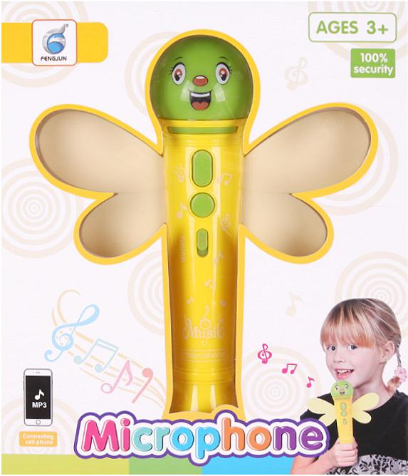 

Музыкальная игрушка Darvish Микрофон Пчелка [DV-T-2313-J], Микрофон Пчелка