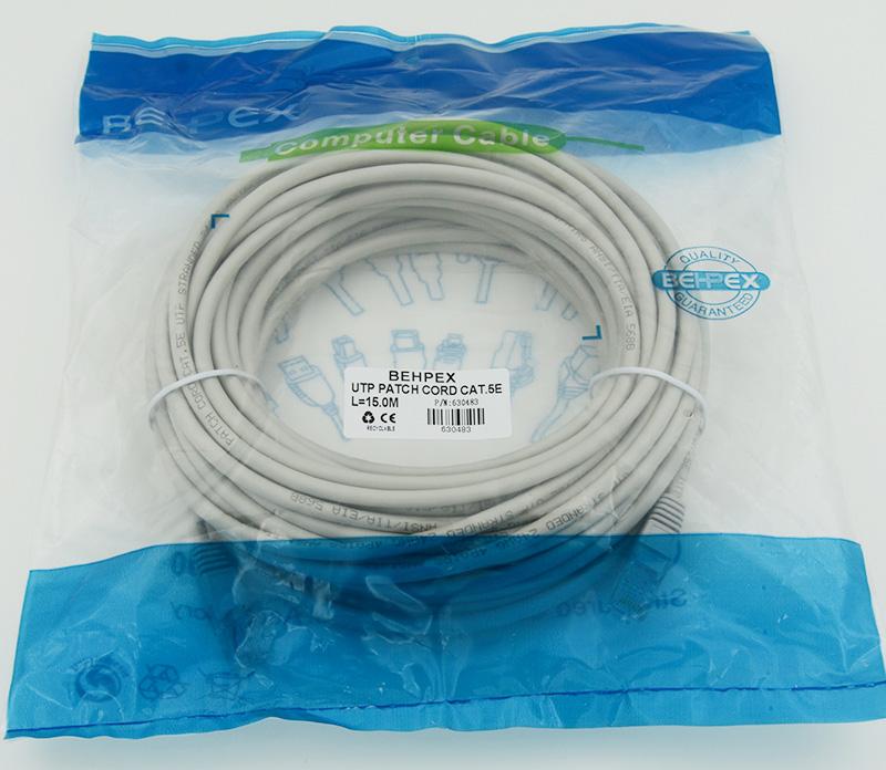 

Кабель для компьютера Noname cat5E molded 15м RJ-45 (m)-RJ-45 (m), cat5E molded 15м RJ-45 (m)-RJ-45 (m)
