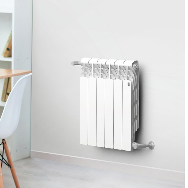 

Радиатор отопления Royal Thermo Revolution 500 (3 секции) алюминиевый, Радиатор отопления Royal Thermo Revolution 500 3 секции алюминиевый