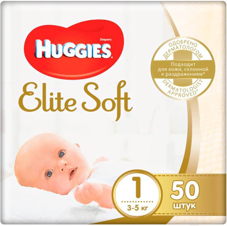 

Детские подгузники Huggies Elite Soft 1 Jumbo 50шт, Elite Soft 1 Jumbo 50шт