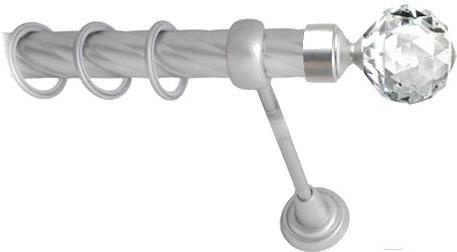 

Карниз Lm Decor Кристалл 130 1р витой 25мм 1.8м сатин, Кристалл 130 1р витой 25мм 1.8м