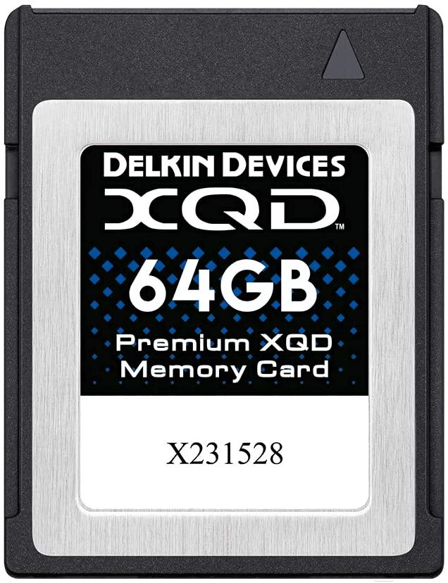 

Карта памяти Delkin Devices Premium XQD 64GB 2933X 440R/400W (DDXQD-64GB)