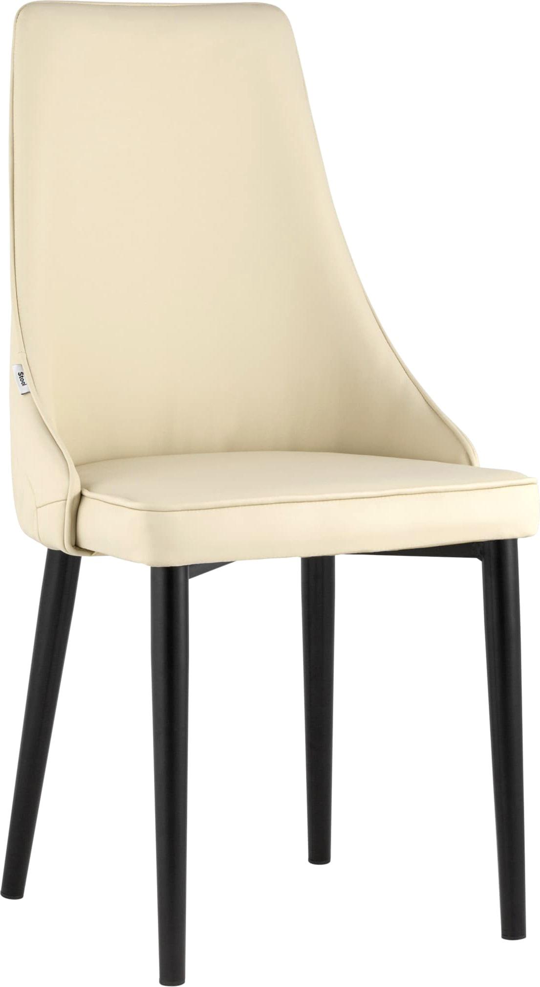 

Стул Stool Group Луис экокожа кремовый черные ножки [AV 429-202-08], Луис экокожа