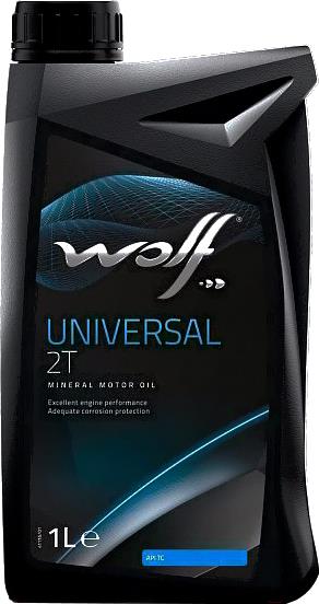 

Моторное масло Wolf Universal 2T 1л [1900/1], Universal 2T 1л