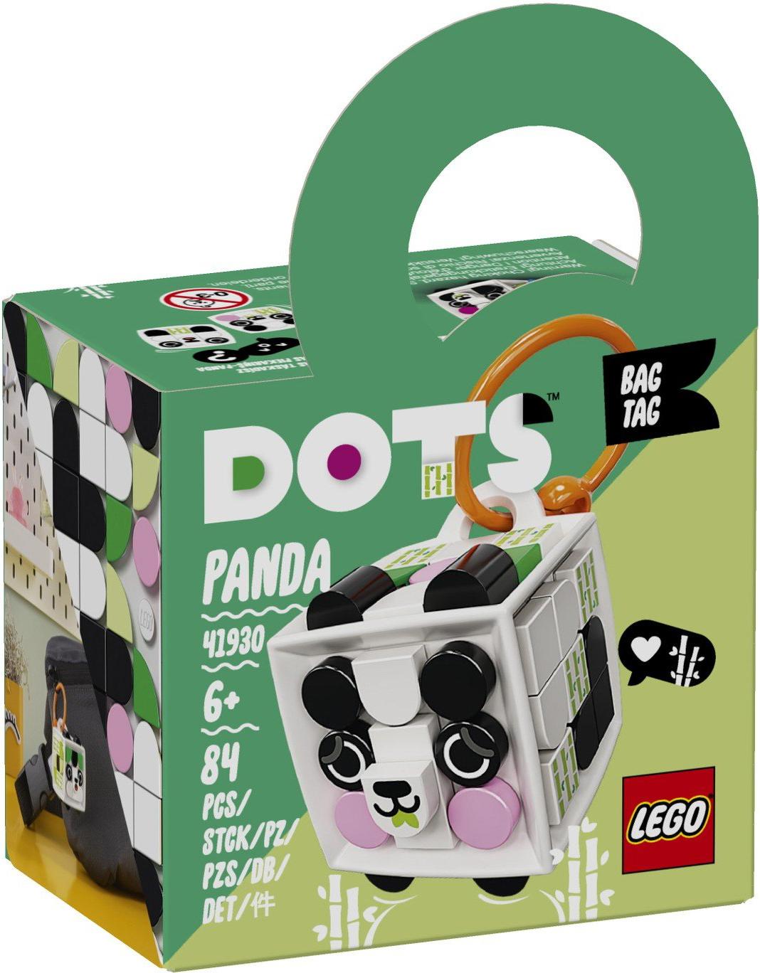 

Конструктор LEGO Dots Брелок Панда [41930], Dots Брелок Панда