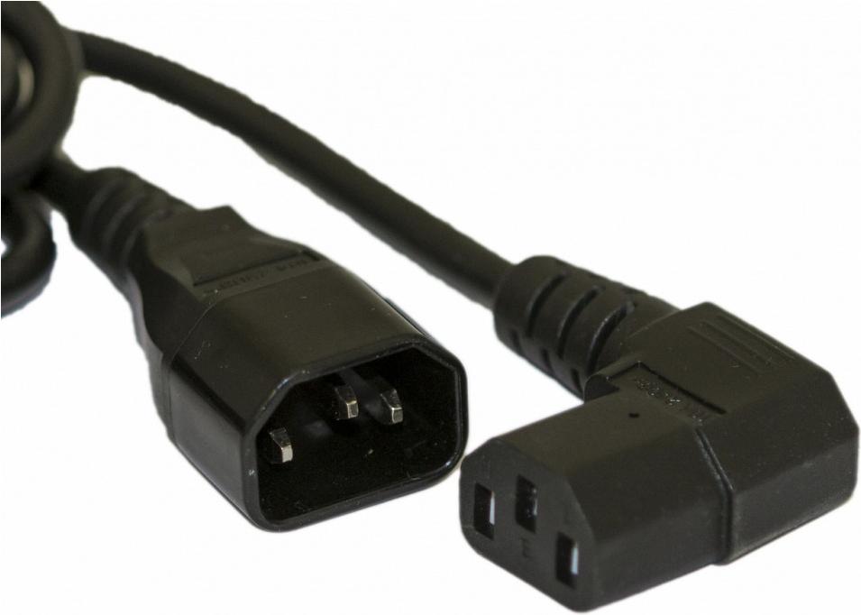 

Кабель для компьютера Hyperline PWC-IEC13A-IEC14-1.8-BK, PWC-IEC13A-IEC14-1.8-BK