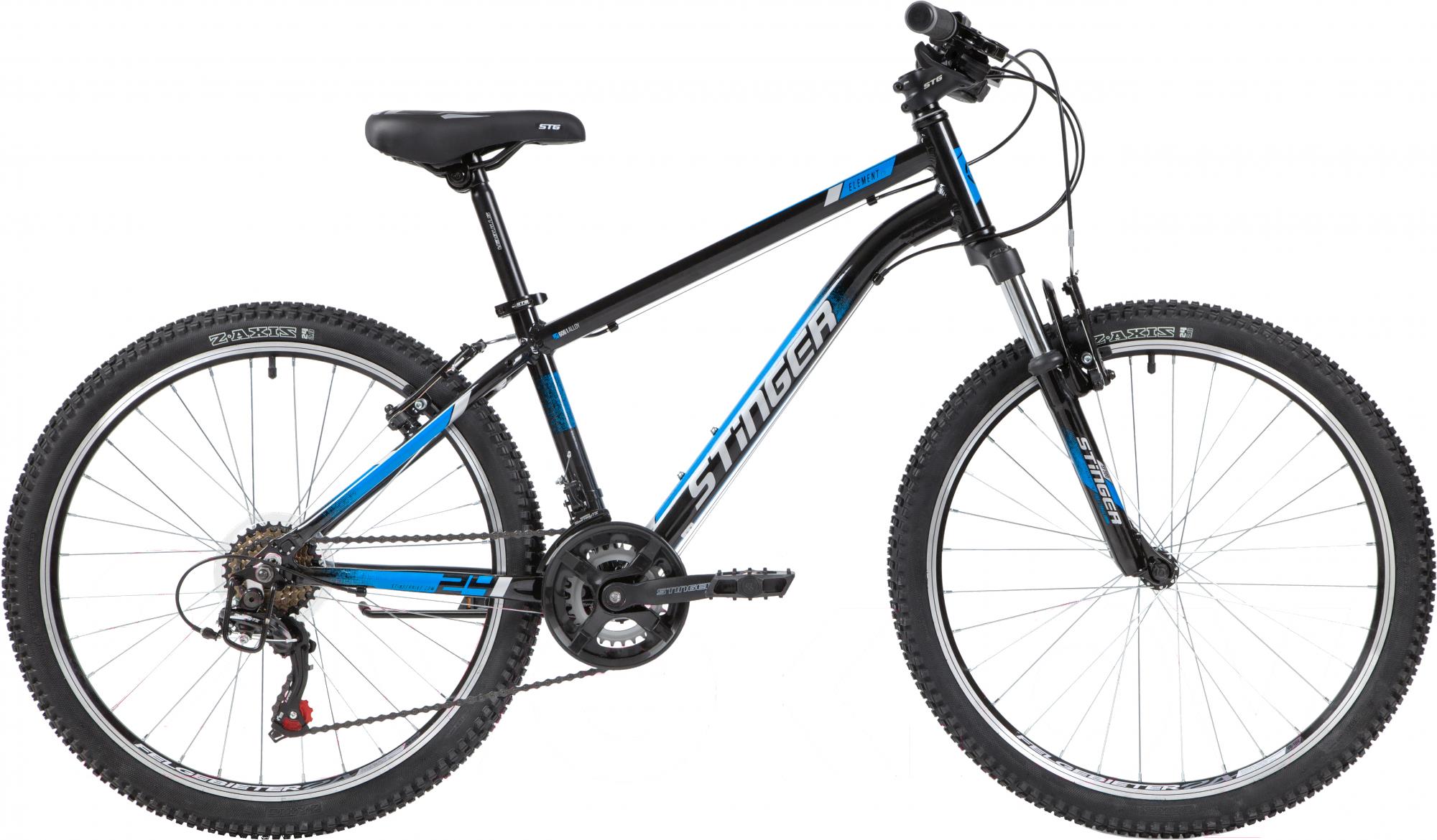 

Велосипед Stinger Element Std 24'' рама 12 дюймов 2020 черный [24AHV.ELEMSTD.12BK0], Element Std