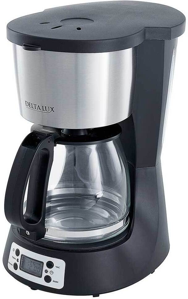 

Кофеварка Delta LUX DE-2000 черный