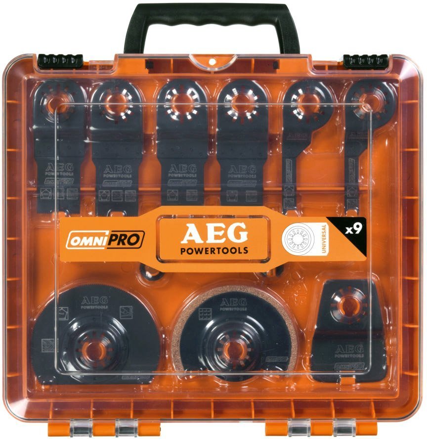 

Набор оснастки AEG OmniPro 9 предметов [4932430314], OmniPro 9 предметов