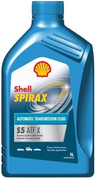 

Трансмиссионное масло Shell SPIRAX S5 ATF X 1л (550056389), Моторное масло Shell SPIRAX S5 ATF X 1л (550056389)