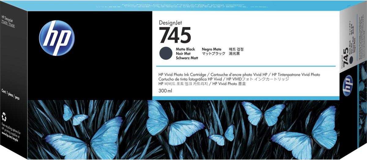 

Картридж HP 745 Black [F9K05A], 745