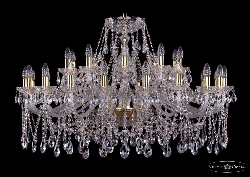 

Подвесная люстра Bohemia Ivele Crystal 1413/20+10/400/G