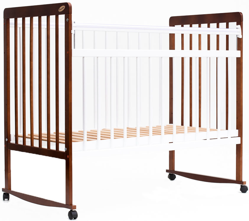 

Детская кроватка Bambini Euro Style М 01.10.03 темный орех/слоновая кость