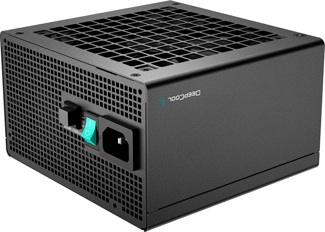 

Блок питания для компьютеров DeepCool PQ750M [R-PQ750M-FA0B-EU], Deepcool PQ750M (R-PQ750M-FA0B-EU) 750W (120mm, 80 PLUS Gold)