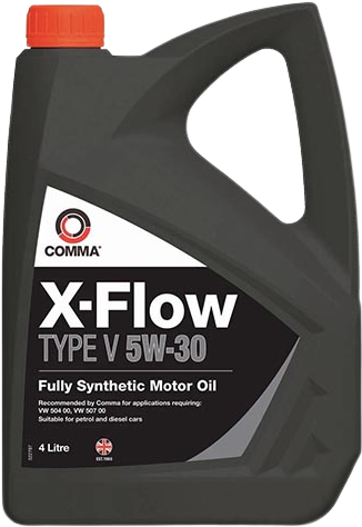 

Моторное масло Comma X-FLOW TYPE V 5W30 4л (XFV4L)