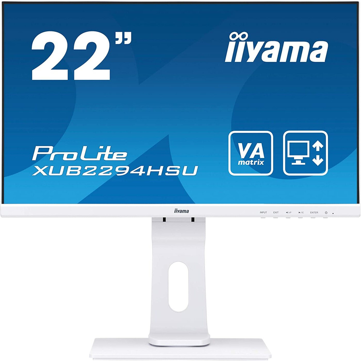 

Монитор Iiyama ProLite [XUB2294HSU-W1], Монитор Iiyama ProLite XUB2294HSU-W1